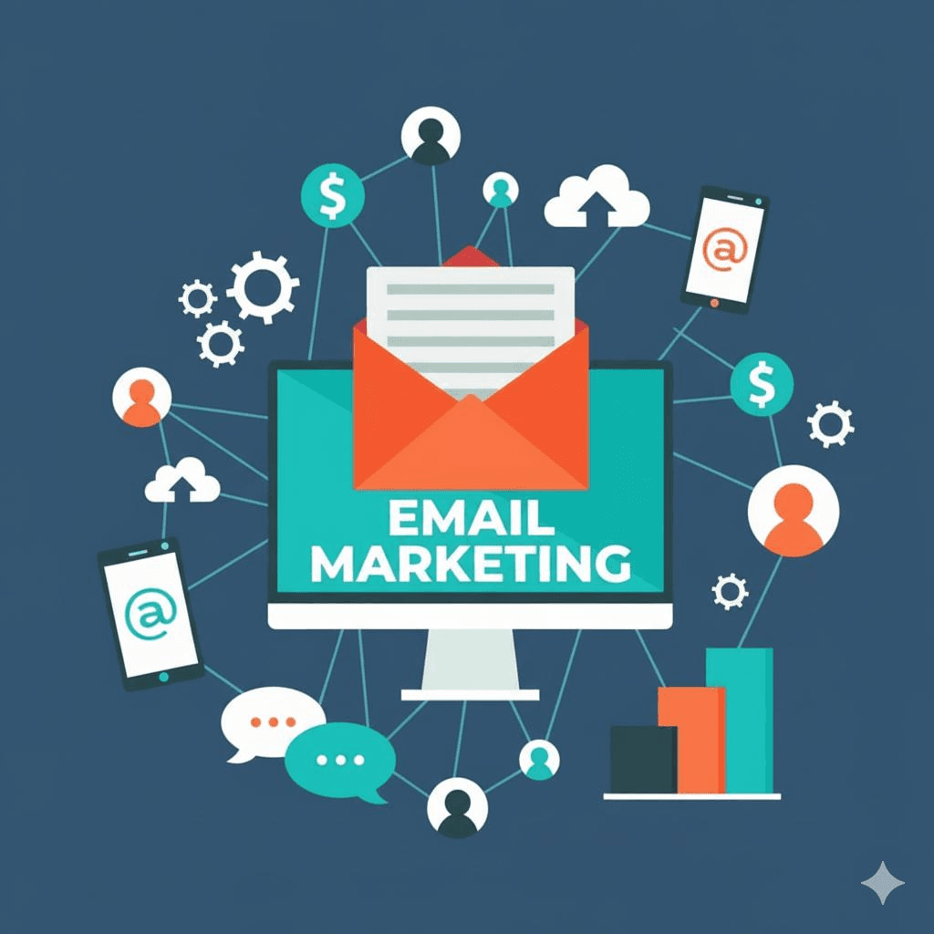 Email Marketing Illustration